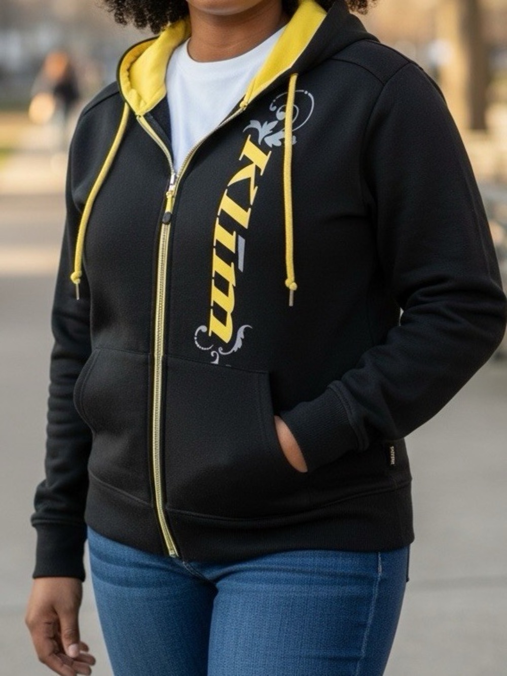 KLIM Full Zip Hoodie Size Large